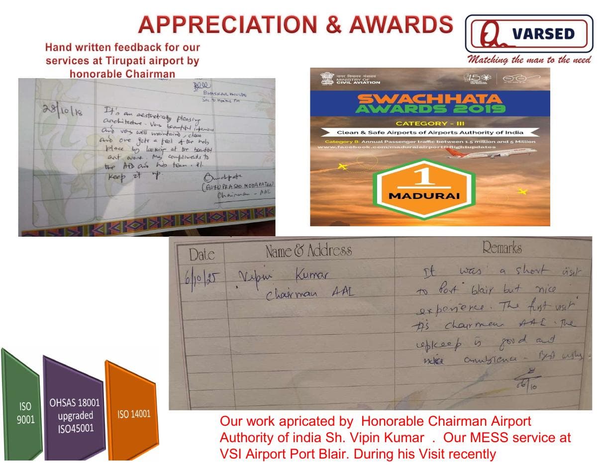 Client appreciation and awards